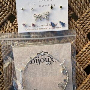 Bisjoux Silver Bracelet with Intricate Accents